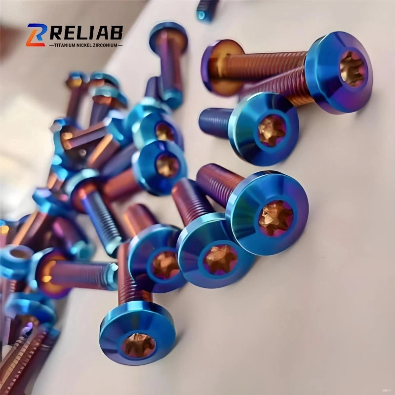 Anodized Titanium Bolts M6 M8 factory